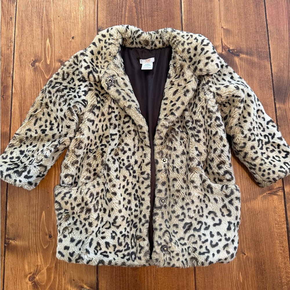 Toddler faux fur coat